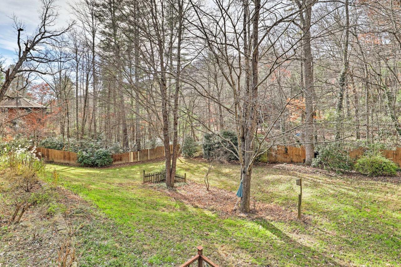 Asheville Mountain Getaway With Patio And Koi Pond! Buitenkant foto